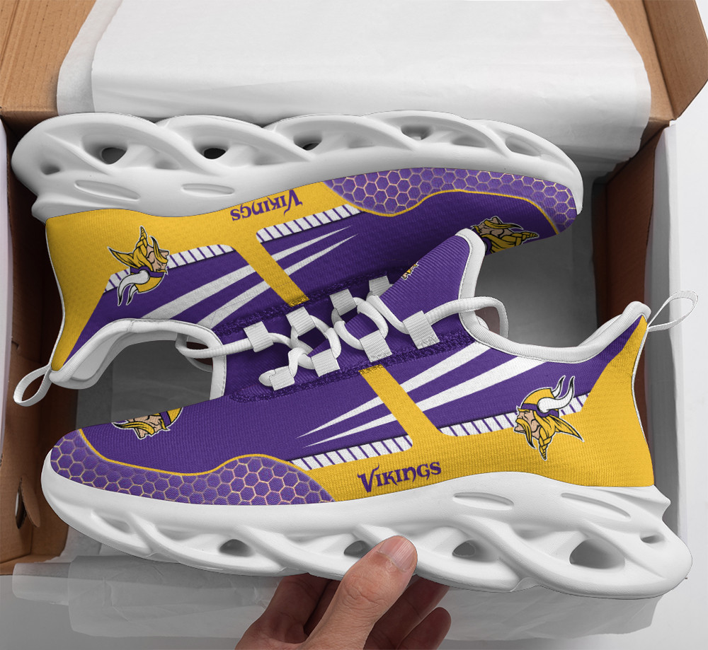 Minnesota Vikings Max Soul Shoes Sneakers For Men And Women