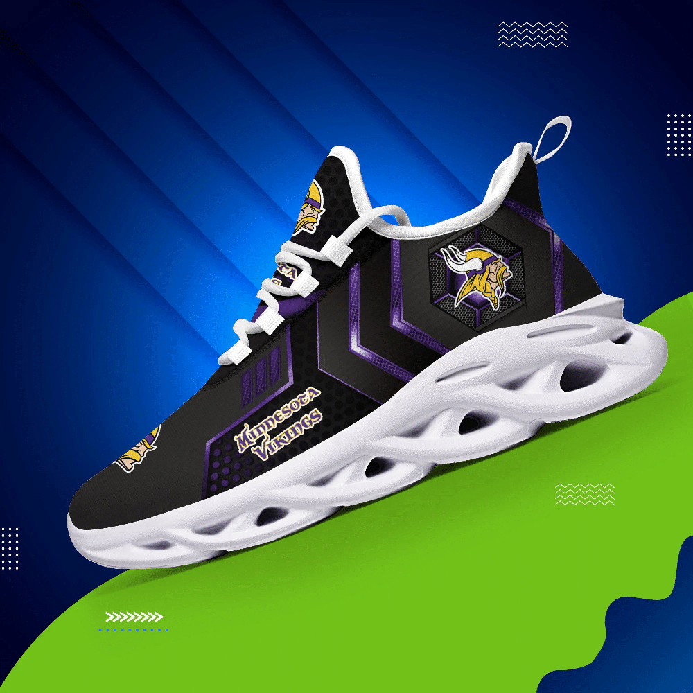 Minnesota Vikings Max Soul Shoes Sneakers For Men And Women