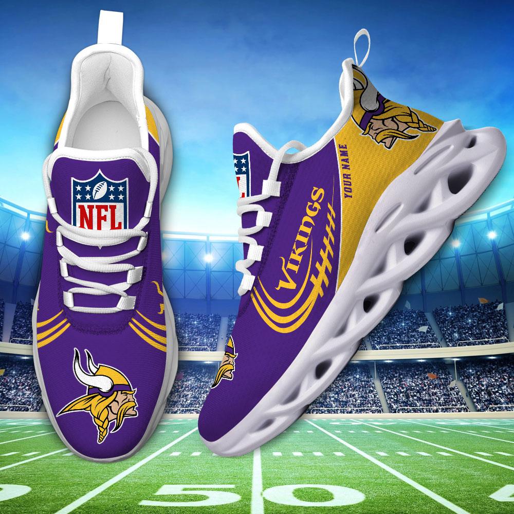 Minnesota Vikings Max Soul Shoes Sneakers For Men And Women