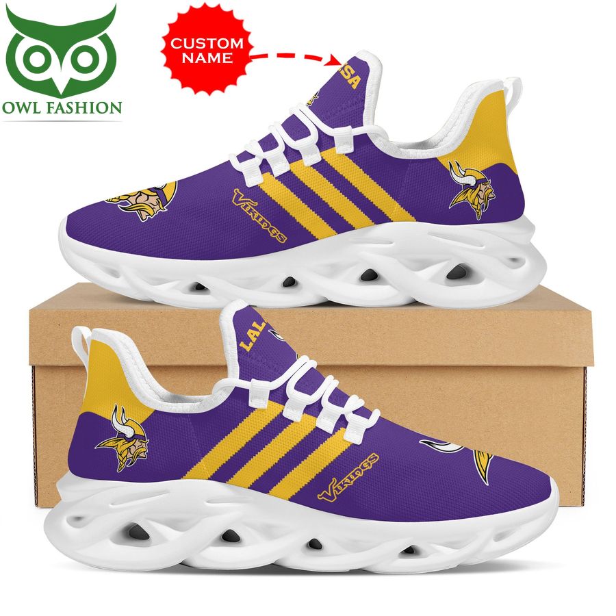 Minnesota Vikings Max Soul Shoes Sneakers For Men And Women