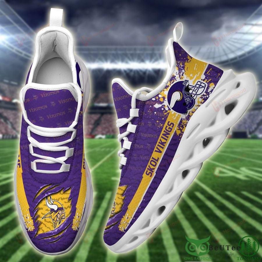 Minnesota Vikings Max Soul Shoes Sneakers For Men And Women
