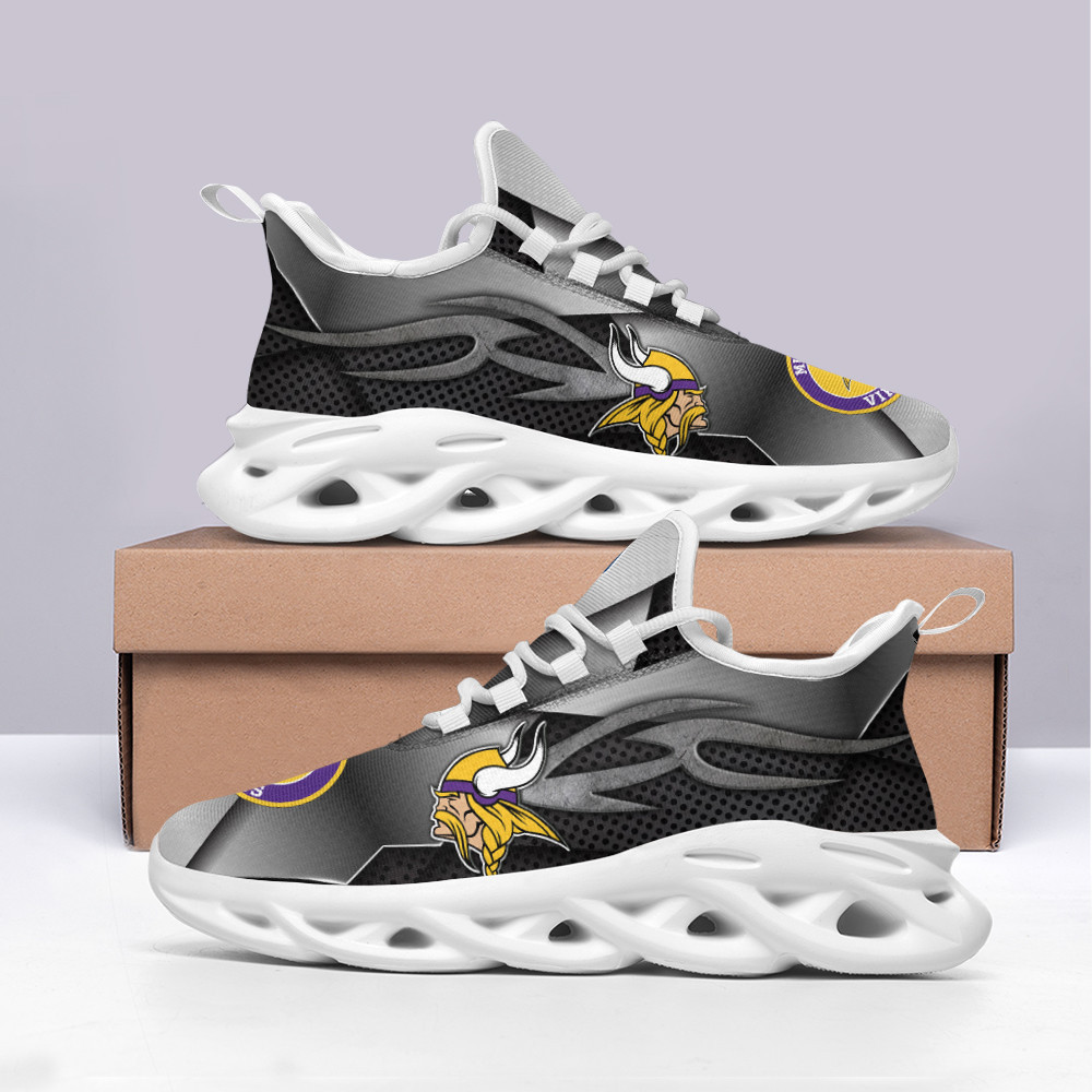 Minnesota Vikings NFL Max Soul Shoes Sneakers For Men And Women