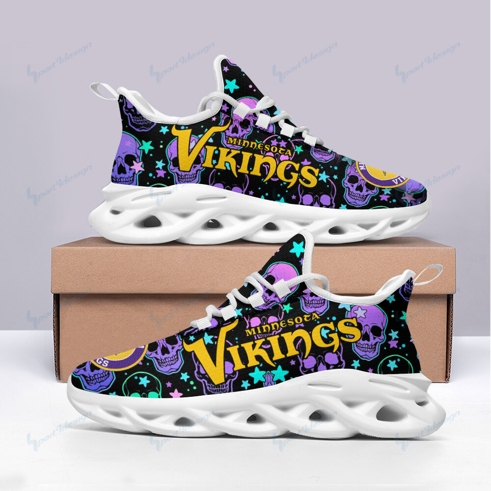 Minnesota Vikings NFL Max Soul Shoes Sneakers For Men And Women