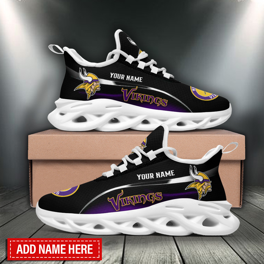 Minnesota Vikings NFL Max Soul Shoes Sneakers For Men And Women