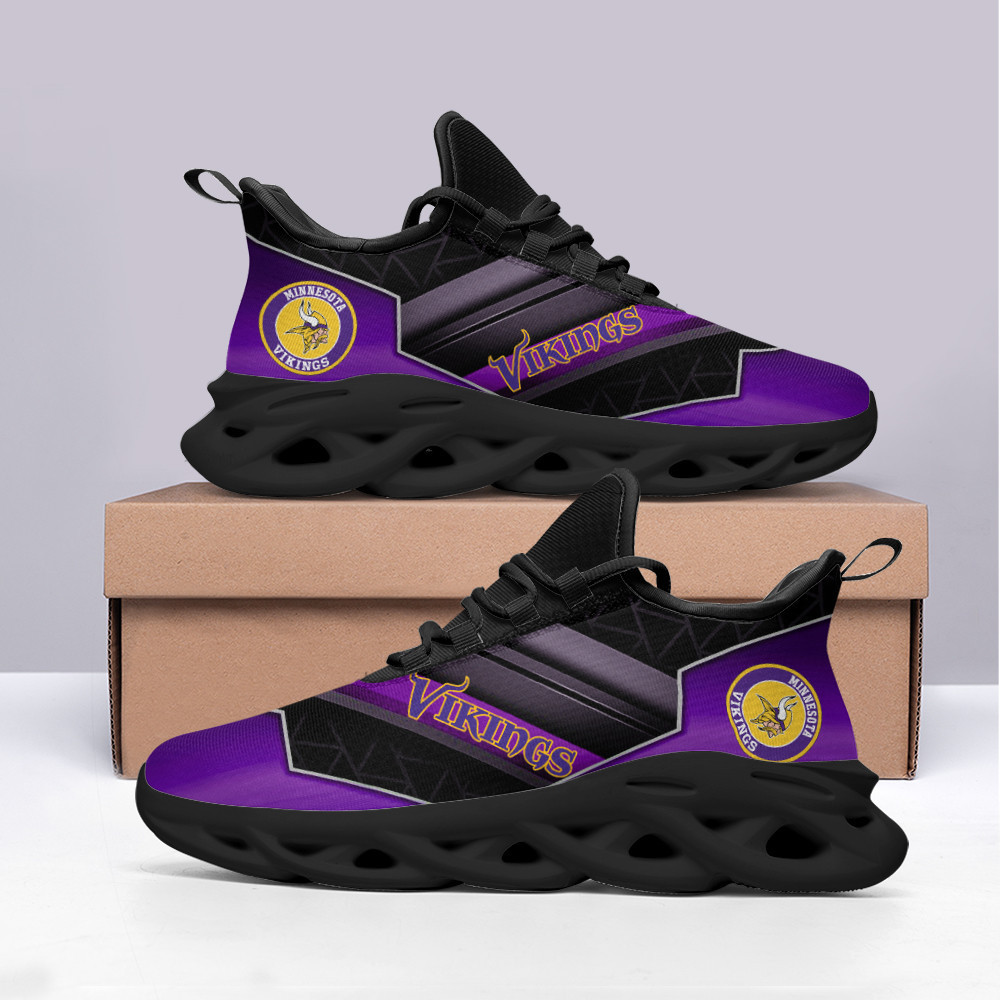 Minnesota Vikings NFL Max Soul Shoes Sneakers For Men And Women