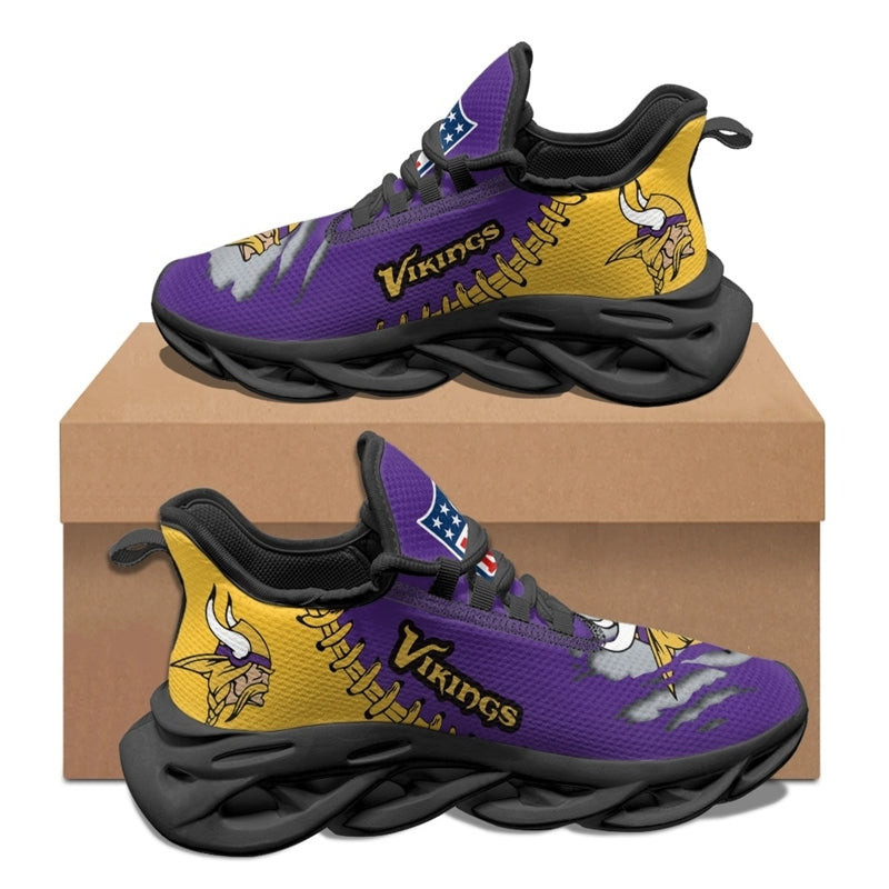 Minnesota Vikings NFL Max Soul Shoes Sneakers For Men And Women