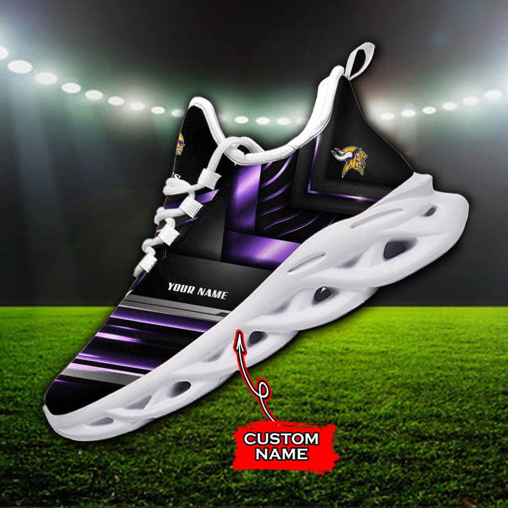 Minnesota Vikings NFL Max Soul Shoes Sneakers For Men And Women