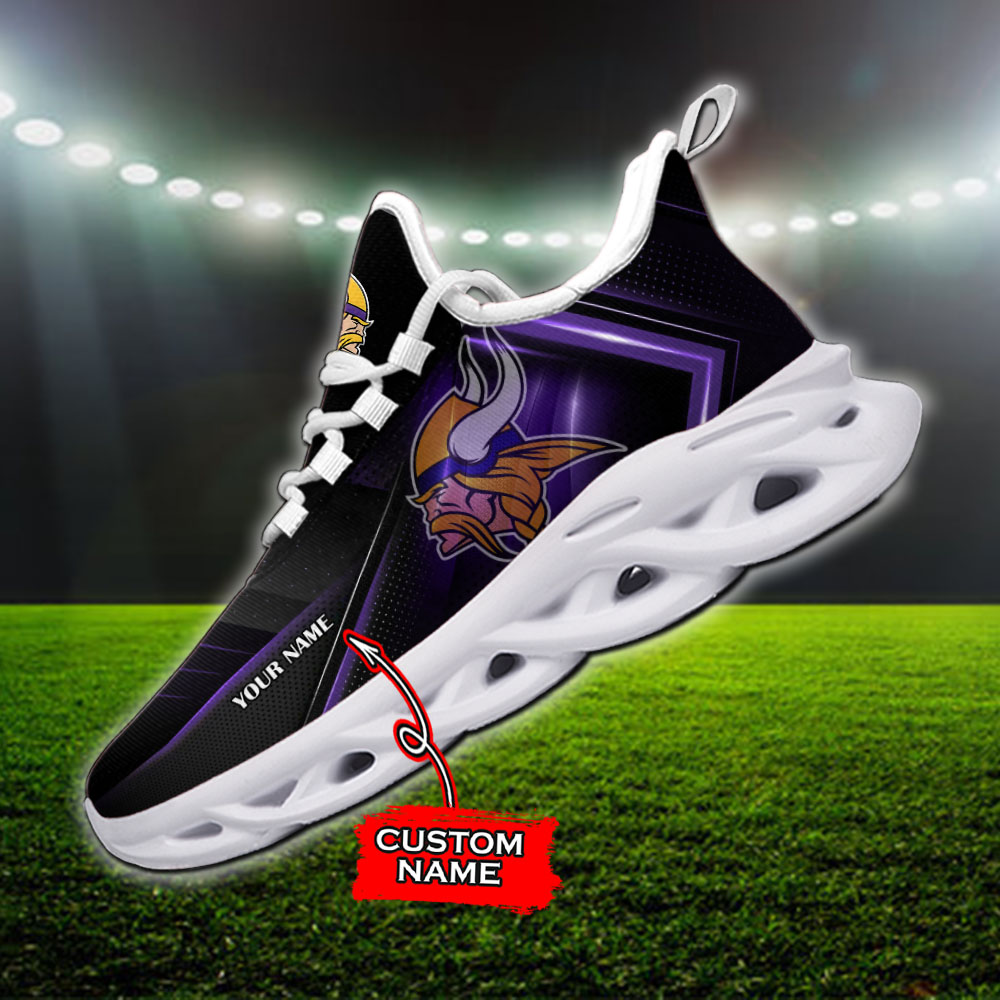 Minnesota Vikings NFL Max Soul Shoes Sneakers For Men And Women
