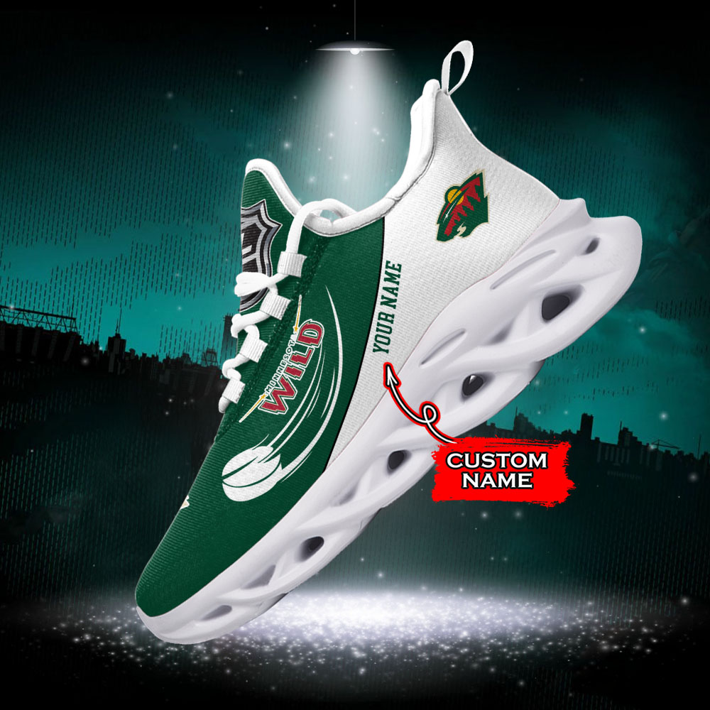 Minnesota Wild NHL Max Soul Shoes Sneakers For Men And Women