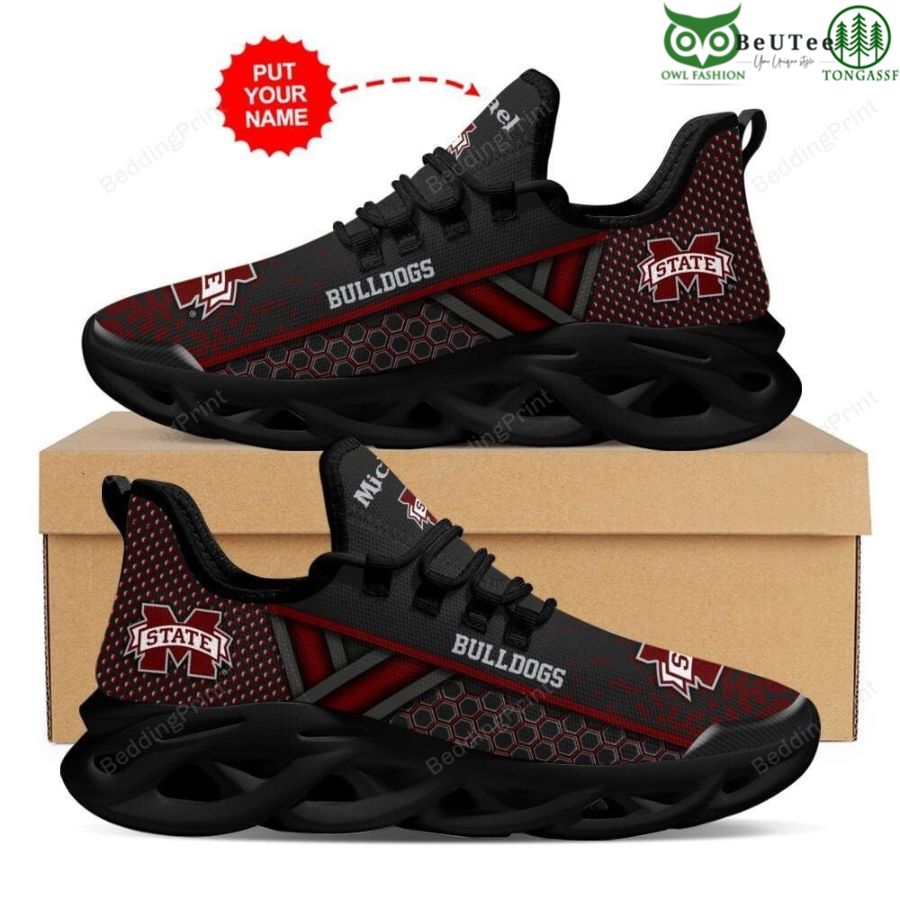 Mississippi State Bulldogs Max Soul Shoes Sneakers For Men And Women