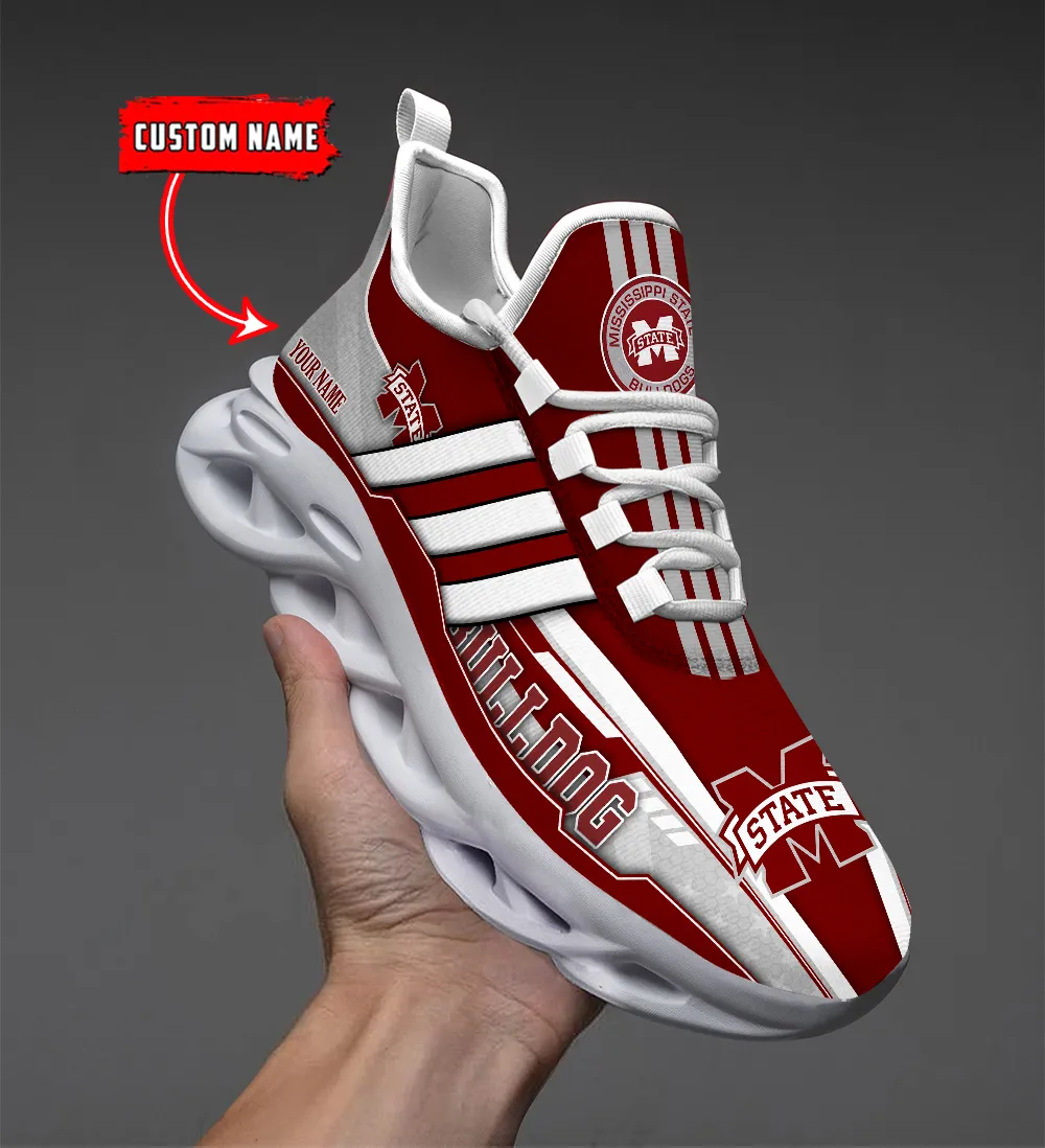 Mississippi State Bulldogs Max Soul Shoes Sneakers For Men And Women
