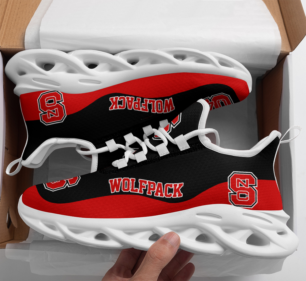 NC State Wolfpack Max Soul Shoes Sneakers For Men And Women
