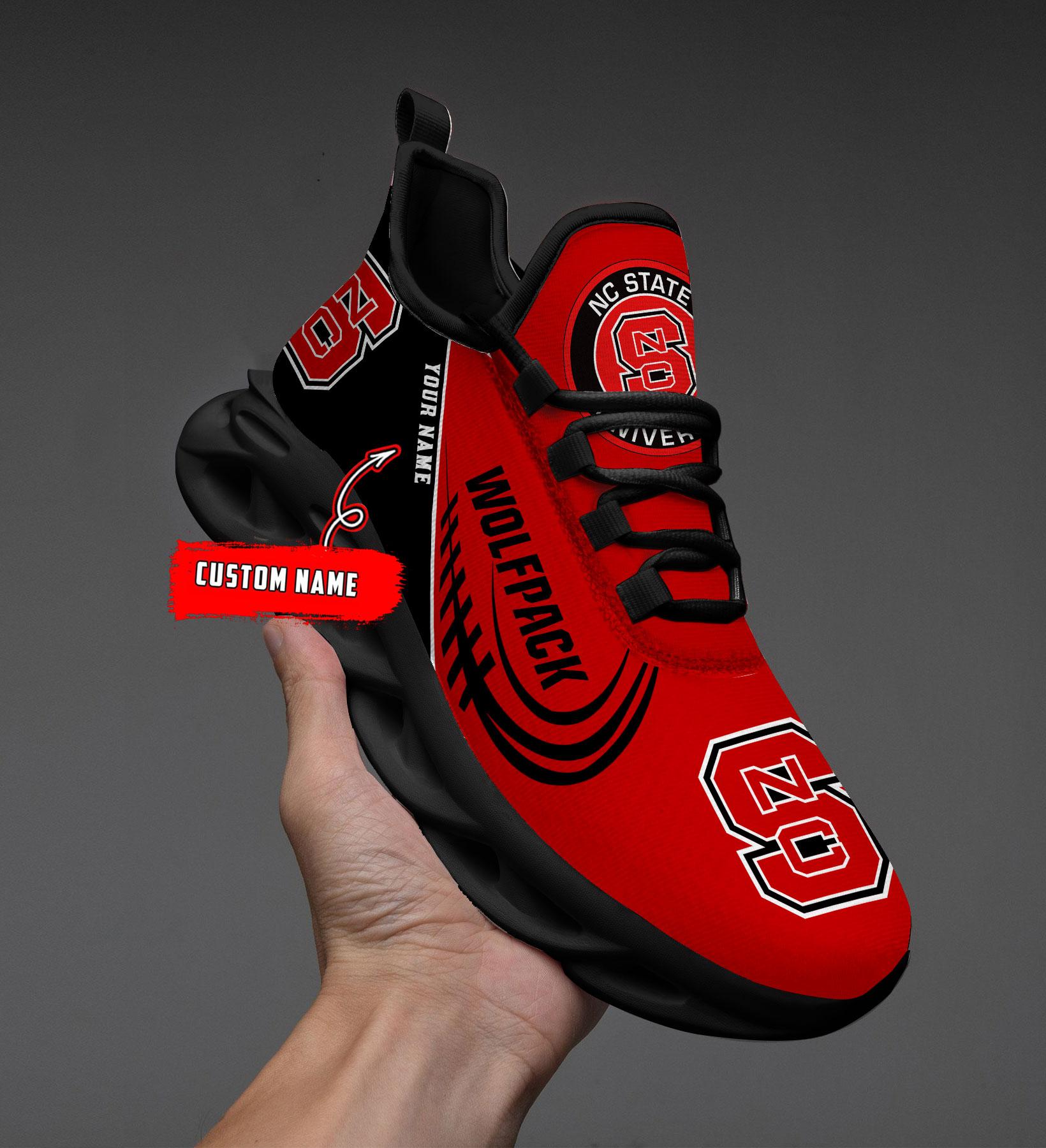 NC State Wolfpack Max Soul Shoes Sneakers For Men And Women