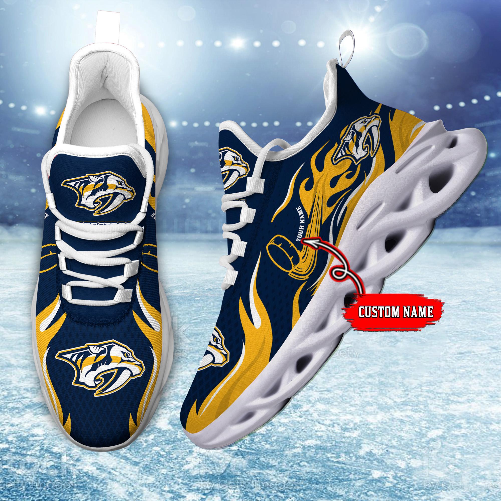 Nashville Predators Max Soul Shoes Sneakers For Men And Women