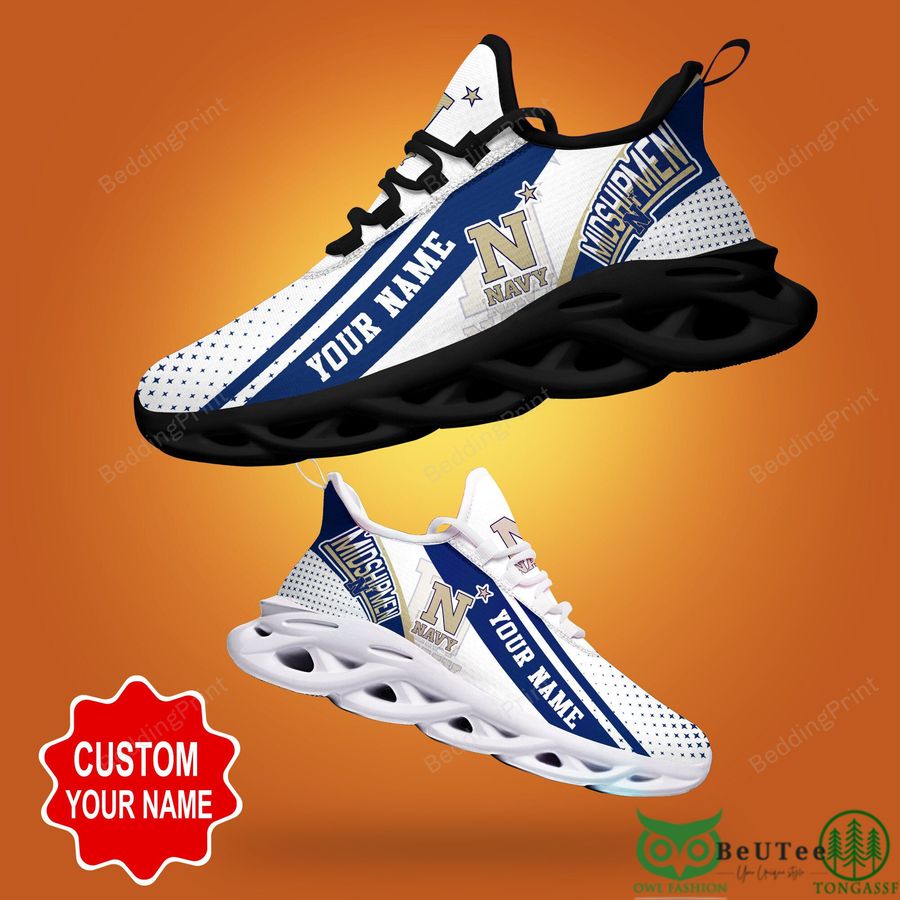 Navy Midshipmen Max Soul Shoes Sneakers For Men And Women