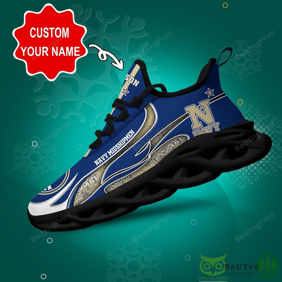 Navy Midshipmen Max Soul Shoes Sneakers For Men And Women