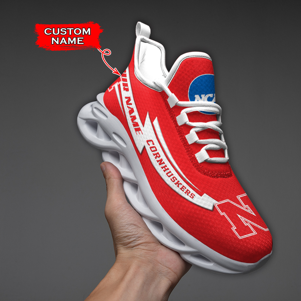 Nebraska Cornhuskers NCAA Max Soul Shoes Sneakers For Men And Women