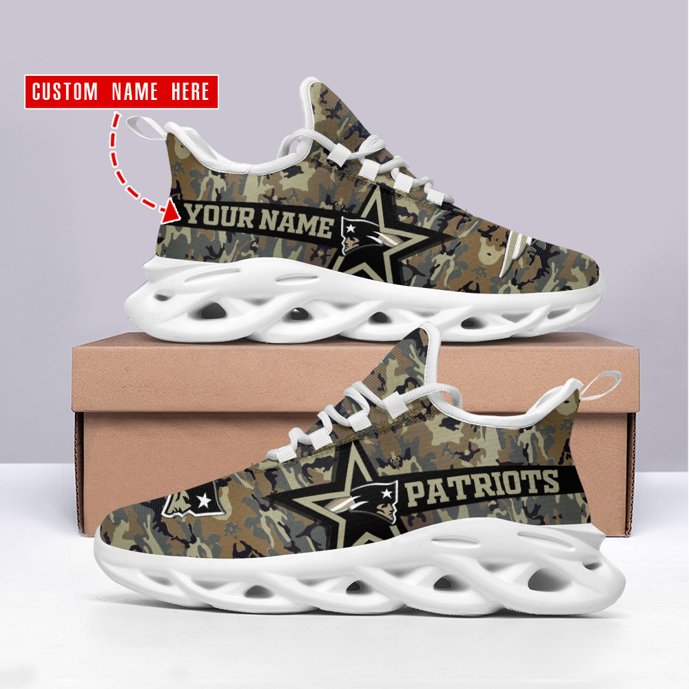 New England Patriots Max Soul Shoes Sneakers For Men And Women