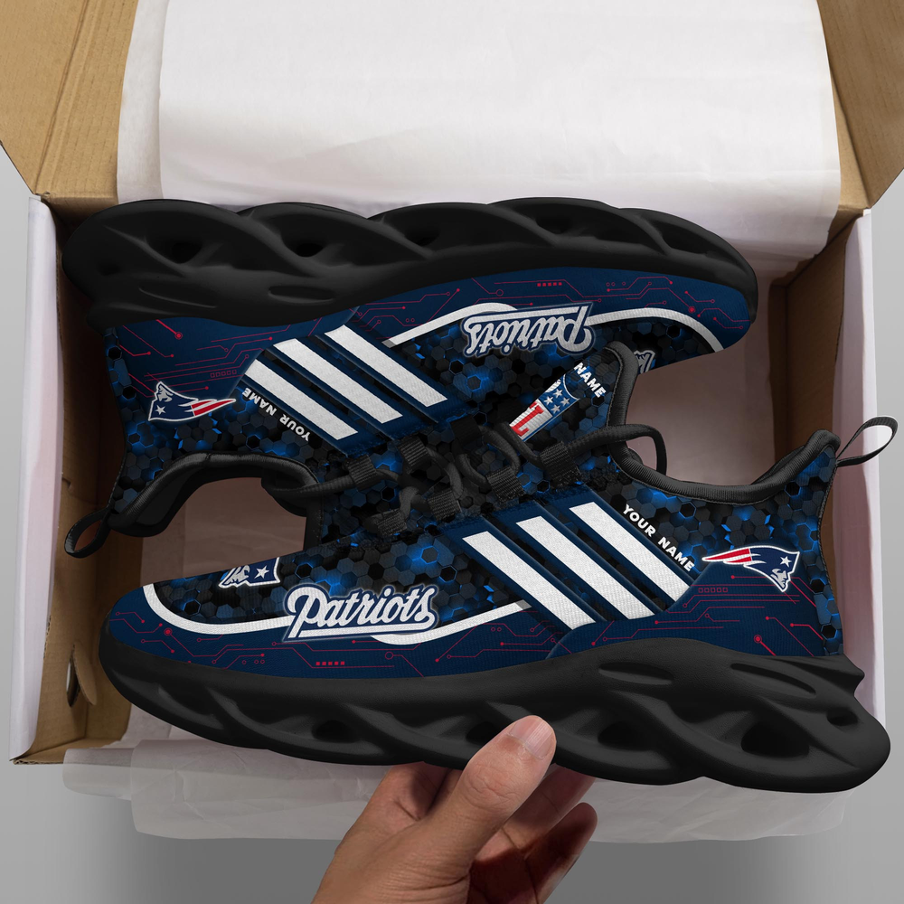 New England Patriots Max Soul Shoes Sneakers For Men And Women
