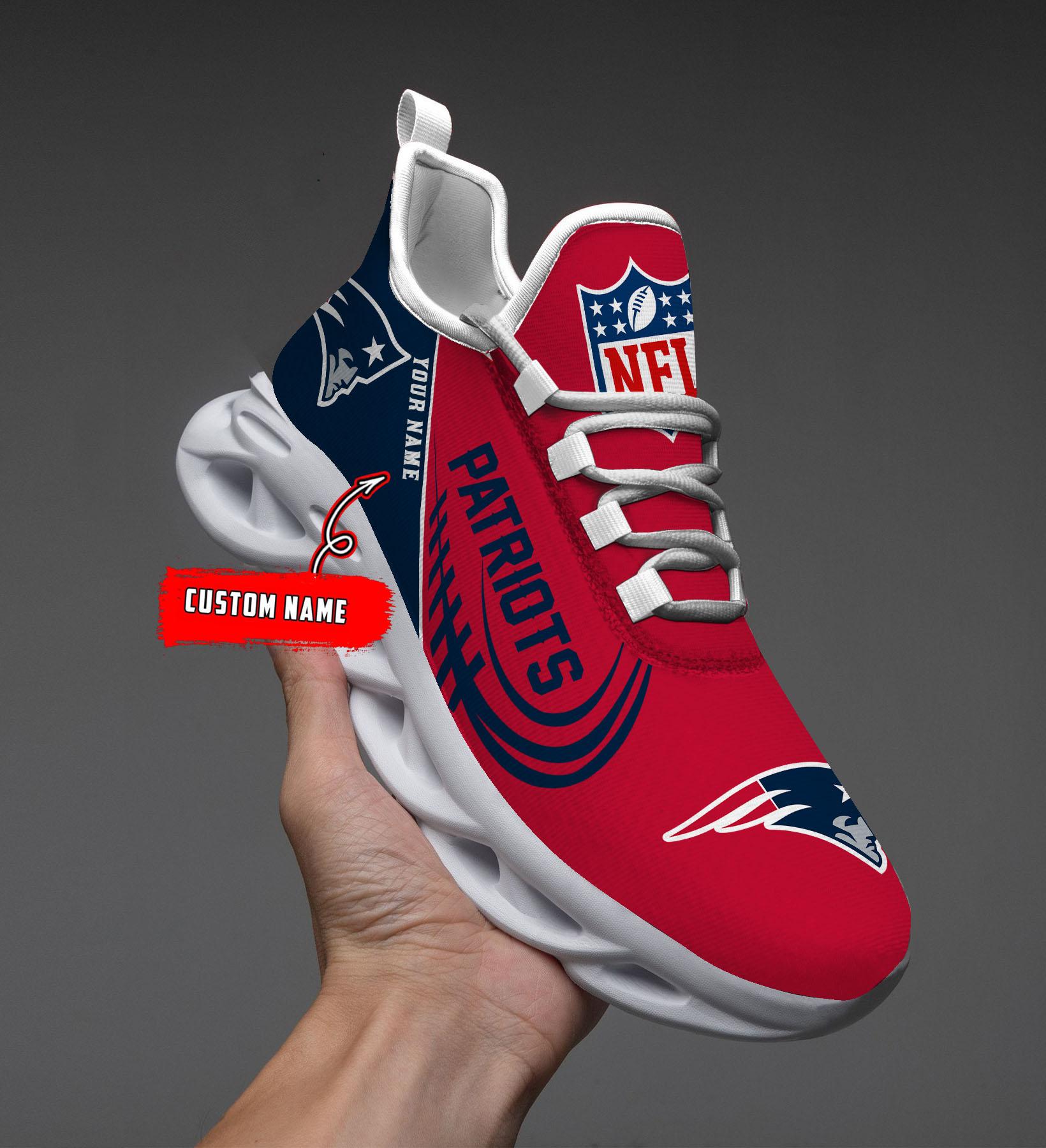 New England Patriots Max Soul Shoes Sneakers For Men And Women