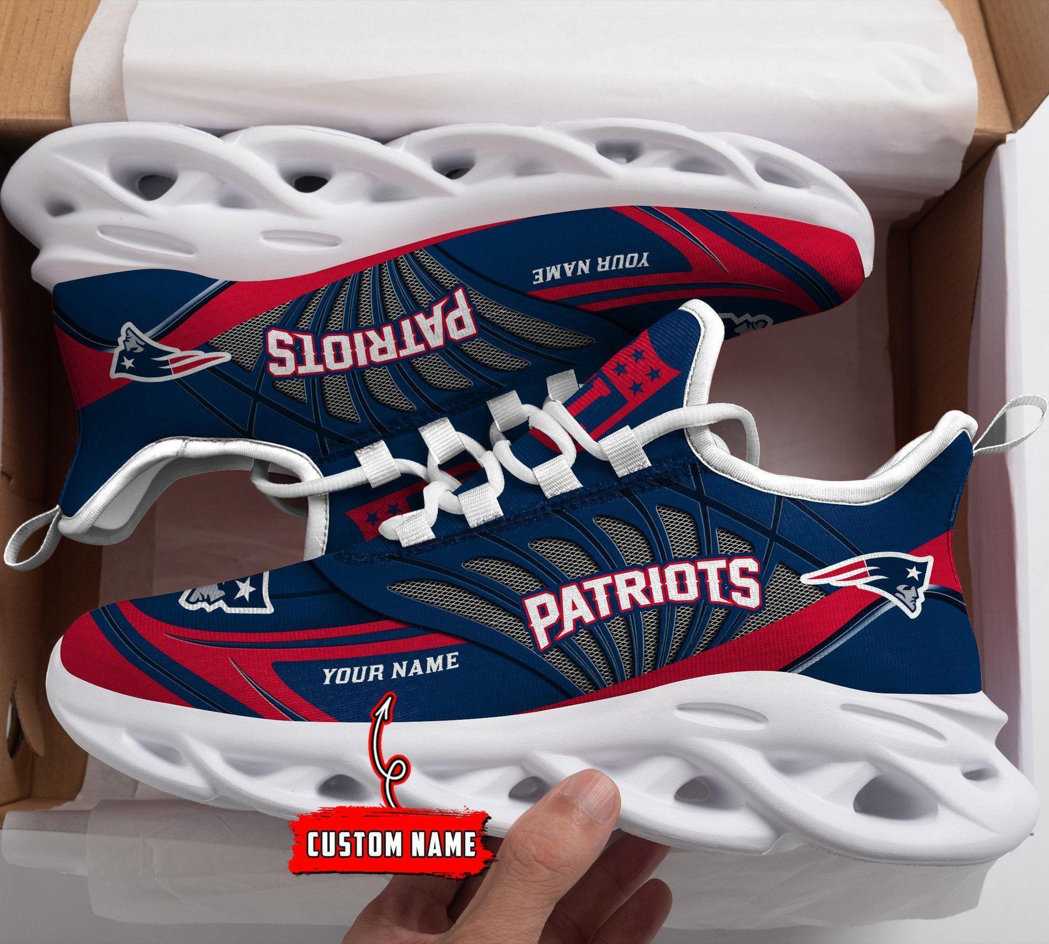 New England Patriots Max Soul Shoes Sneakers For Men And Women