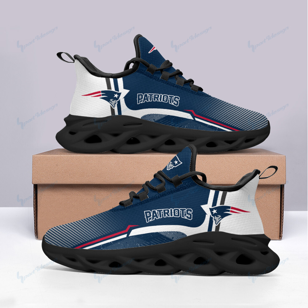 New England Patriots NFL Max Soul Shoes Sneakers For Men And Women