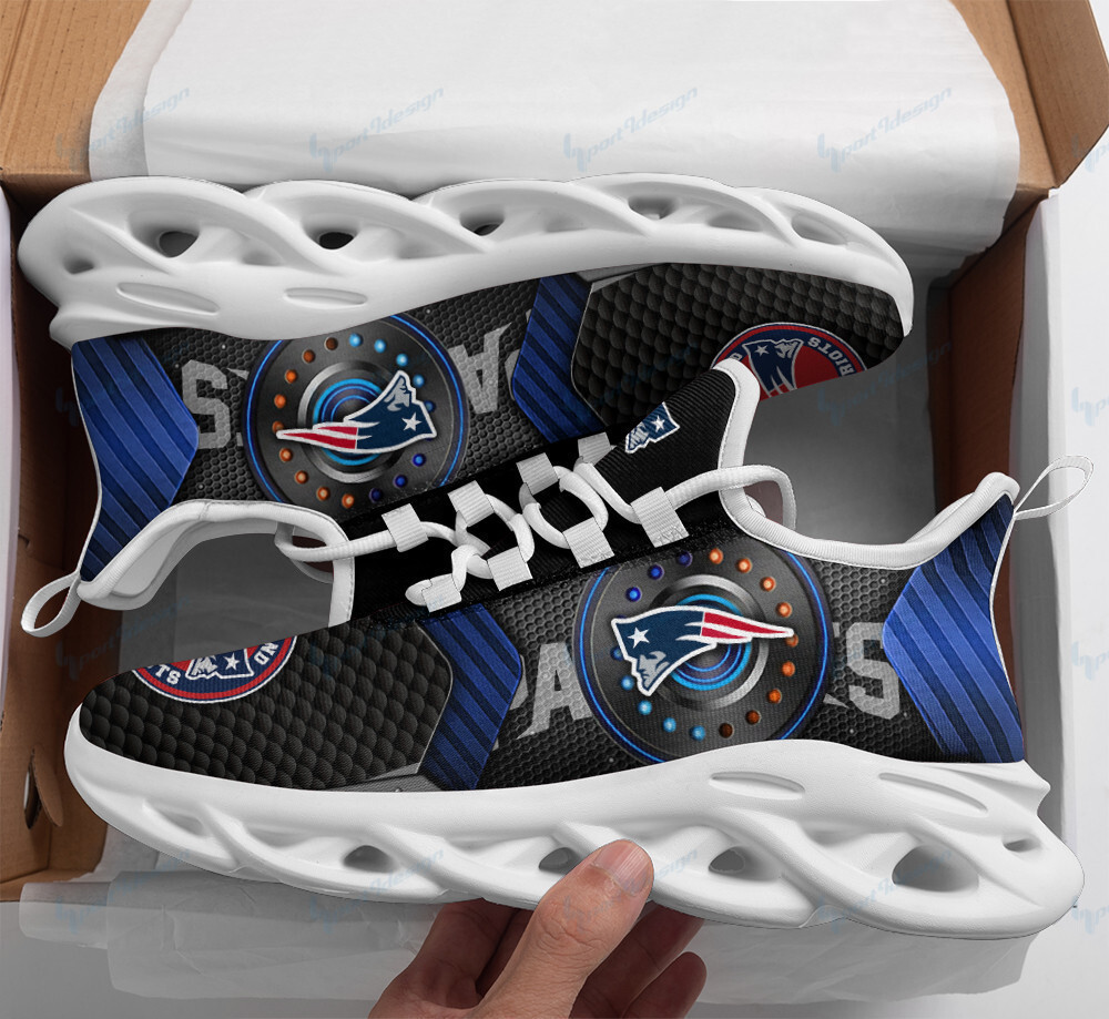 New England Patriots NFL Max Soul Shoes Sneakers For Men And Women