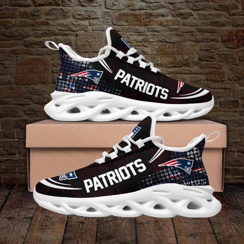 New England Patriots NFL Max Soul Shoes Sneakers For Men And Women