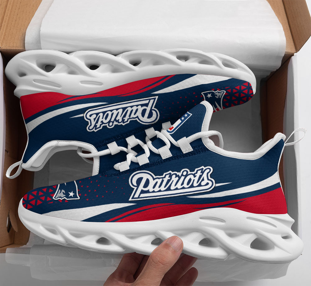 New England Patriots NFL Max Soul Shoes Sneakers For Men And Women