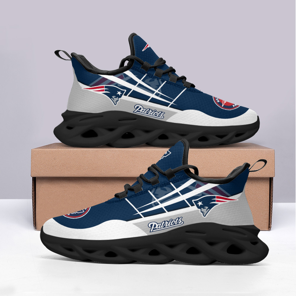 New England Patriots NFL Max Soul Shoes Sneakers For Men And Women