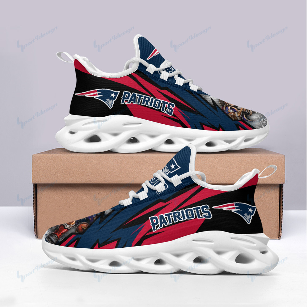 New England Patriots NFL Max Soul Shoes Sneakers For Men And Women