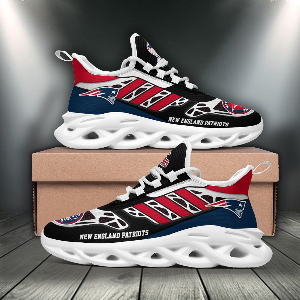 New England Patriots NFL Max Soul Shoes Sneakers For Men And Women