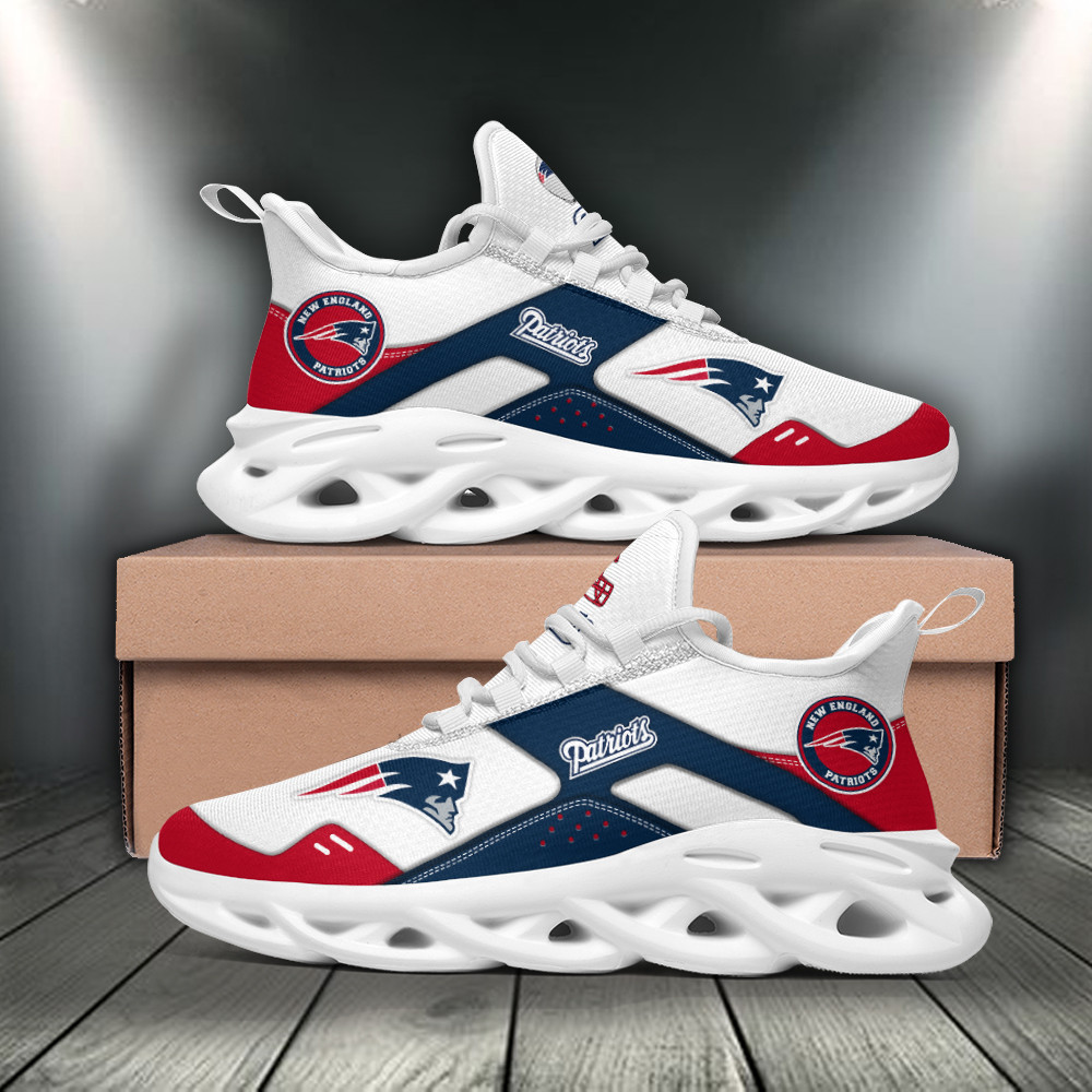 New England Patriots NFL Max Soul Shoes Sneakers For Men And Women