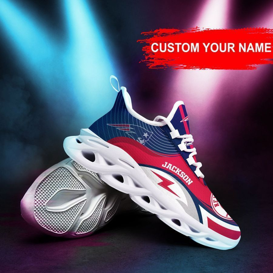 New England Patriots NFL Max Soul Shoes Sneakers For Men And Women