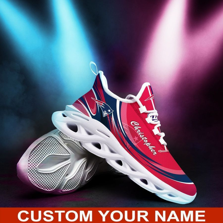 New England Patriots NFL Max Soul Shoes Sneakers For Men And Women