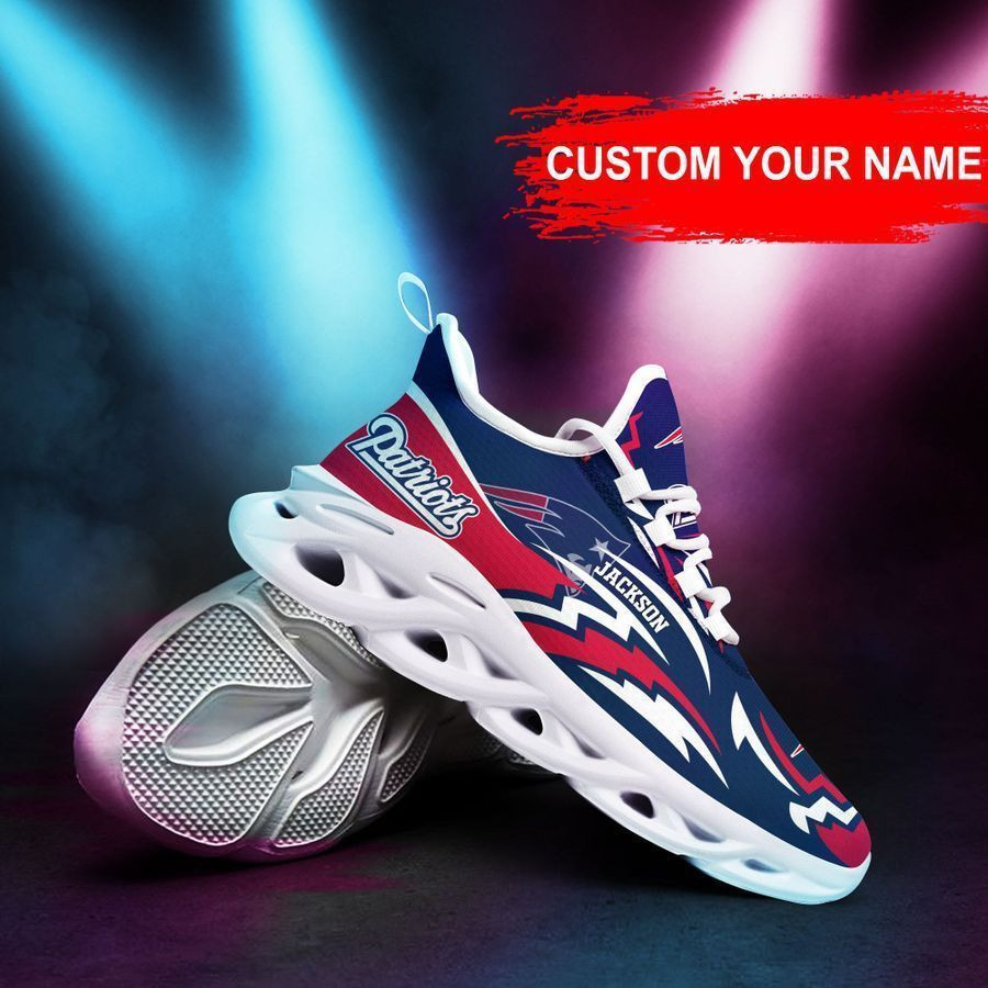 New England Patriots NFL Max Soul Shoes Sneakers For Men And Women