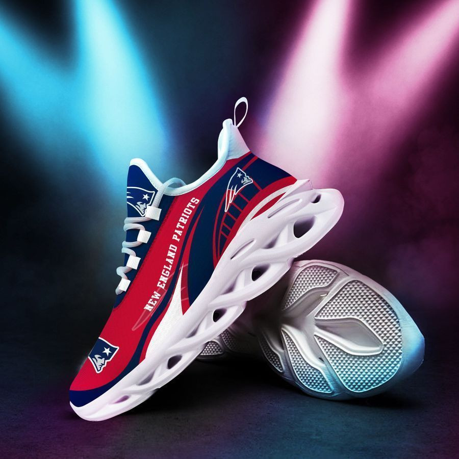 New England Patriots NFL Max Soul Shoes Sneakers For Men And Women