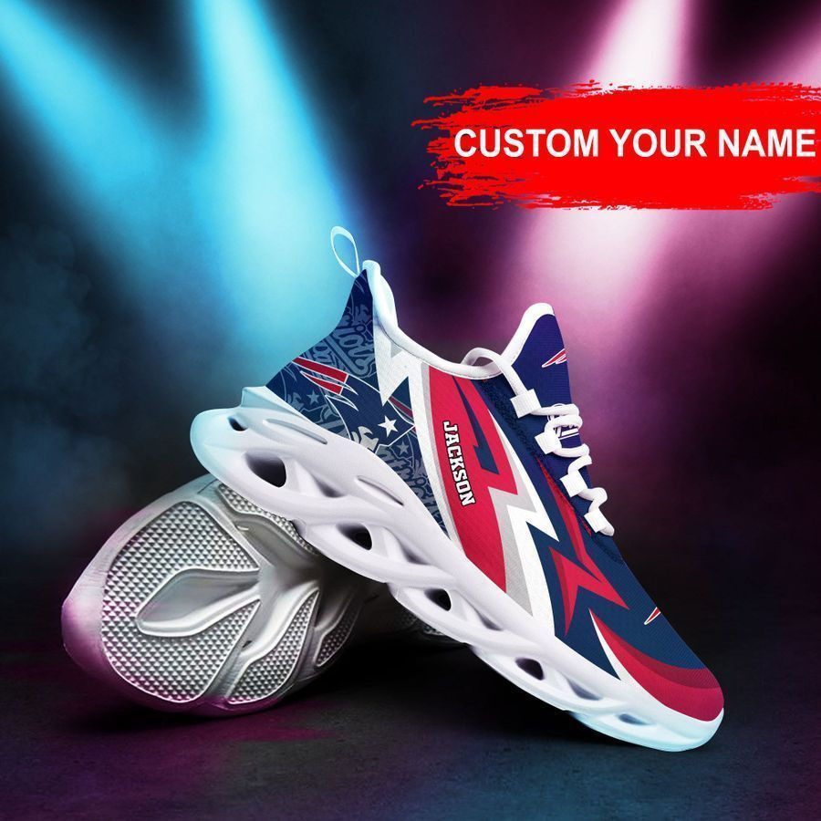 New England Patriots NFL Max Soul Shoes Sneakers For Men And Women