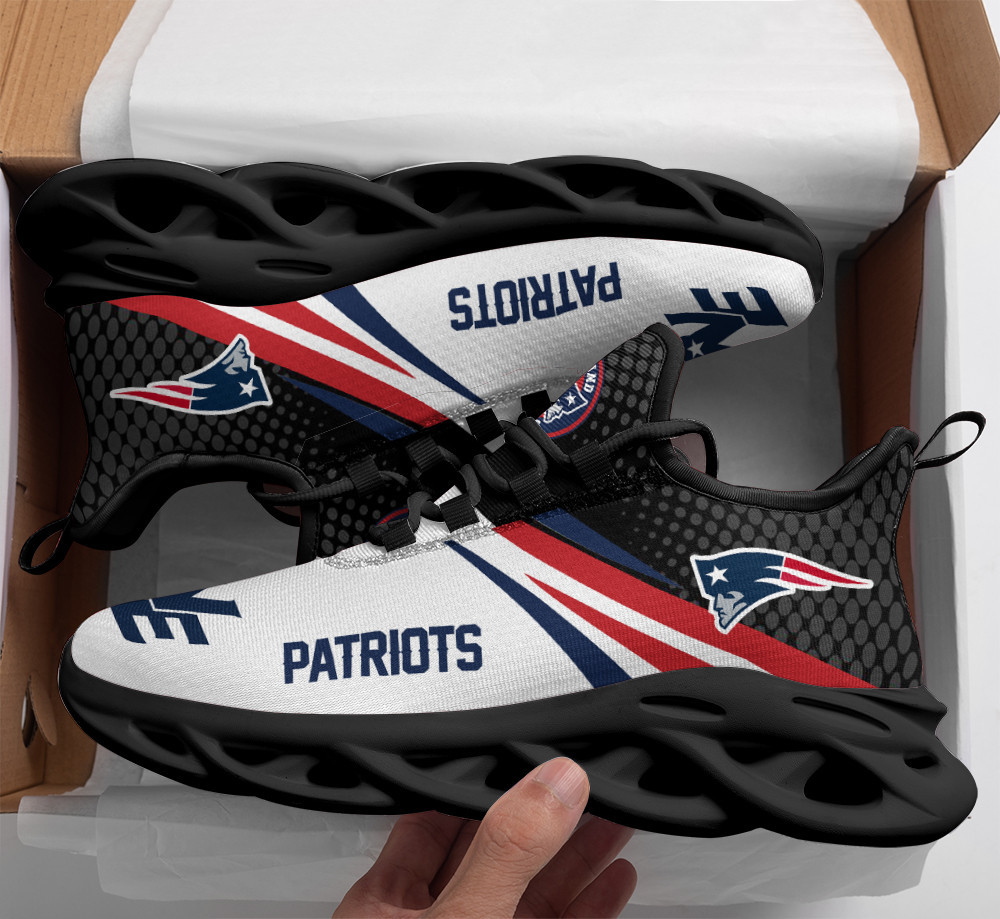 New England Patriots NFL Max Soul Shoes Sneakers For Men And Women