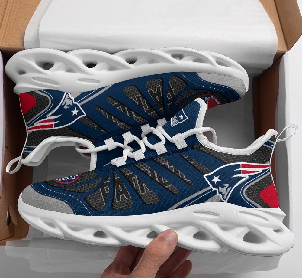 New England Patriots NFL Max Soul Shoes Sneakers For Men And Women