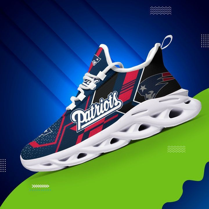 New England Patriots NFL Max Soul Shoes Sneakers For Men And Women