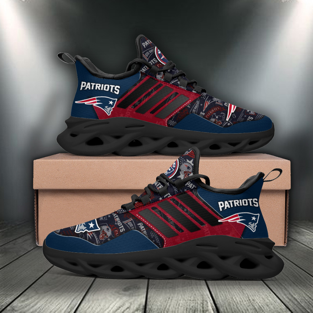New England Patriots NFL Max Soul Shoes Sneakers For Men And Women