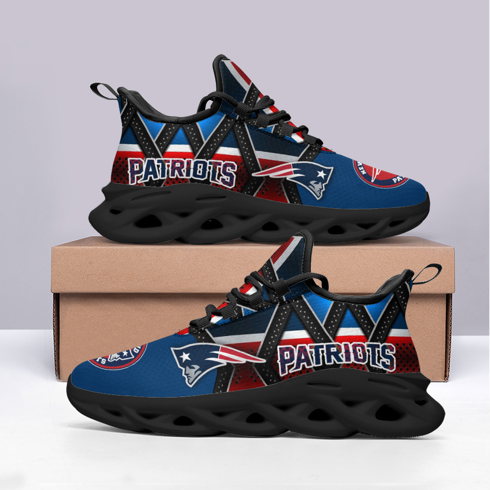 New England Patriots NFL Max Soul Shoes Sneakers For Men And Women