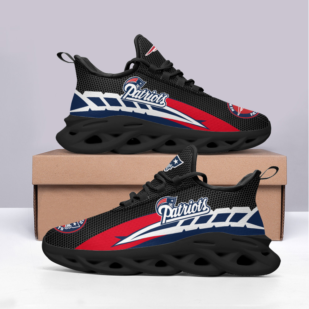 New England Patriots NFL Max Soul Shoes Sneakers For Men And Women