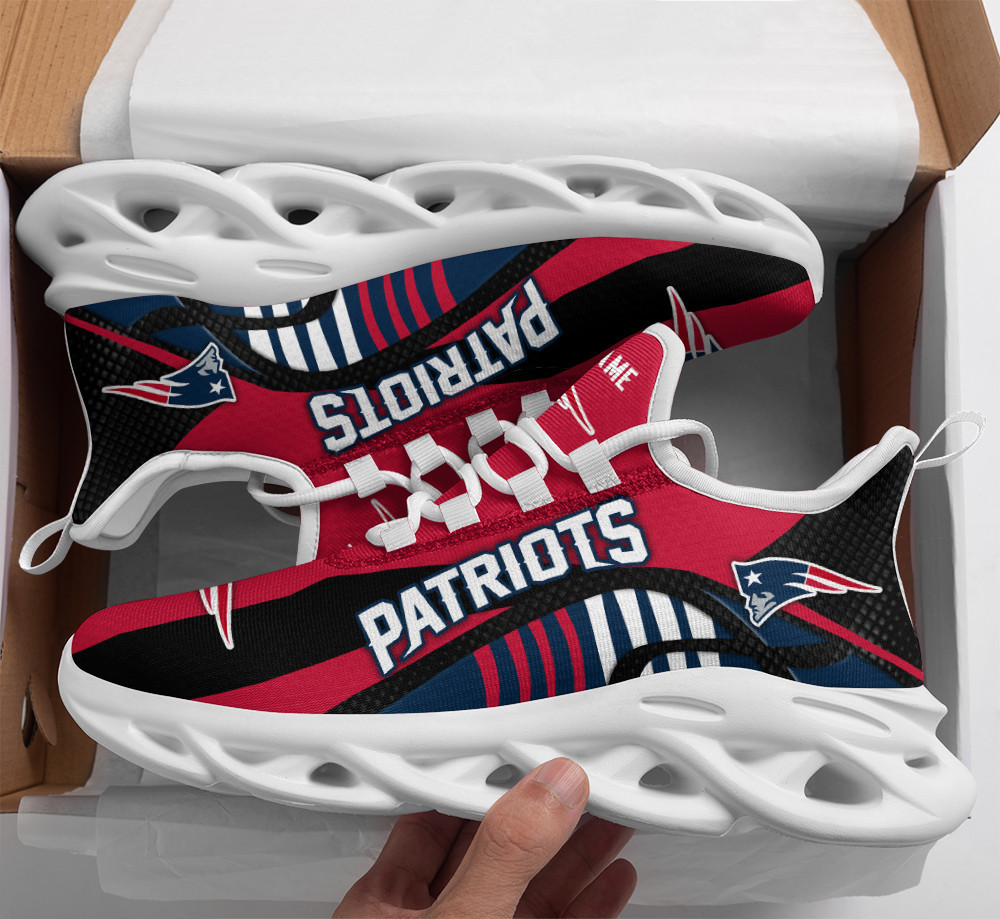 New England Patriots NFL Max Soul Shoes Sneakers For Men And Women