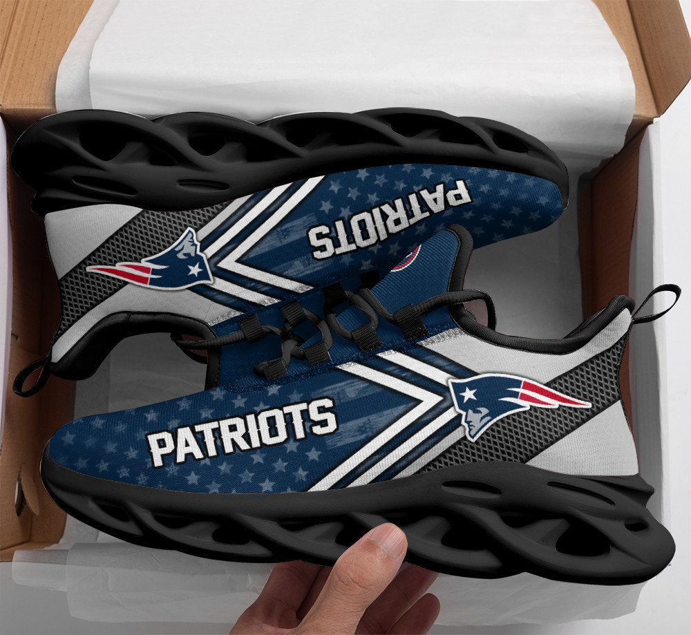 New England Patriots NFL Max Soul Shoes Sneakers For Men And Women