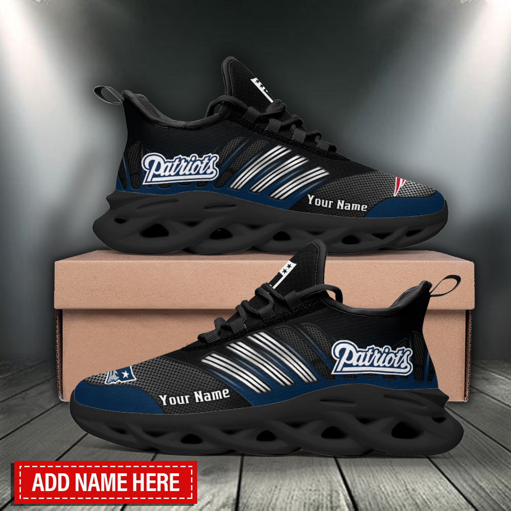New England Patriots NFL Max Soul Shoes Sneakers For Men And Women