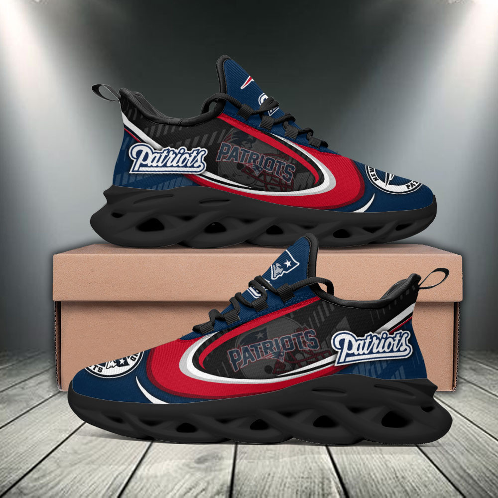 New England Patriots NFL Max Soul Shoes Sneakers For Men And Women