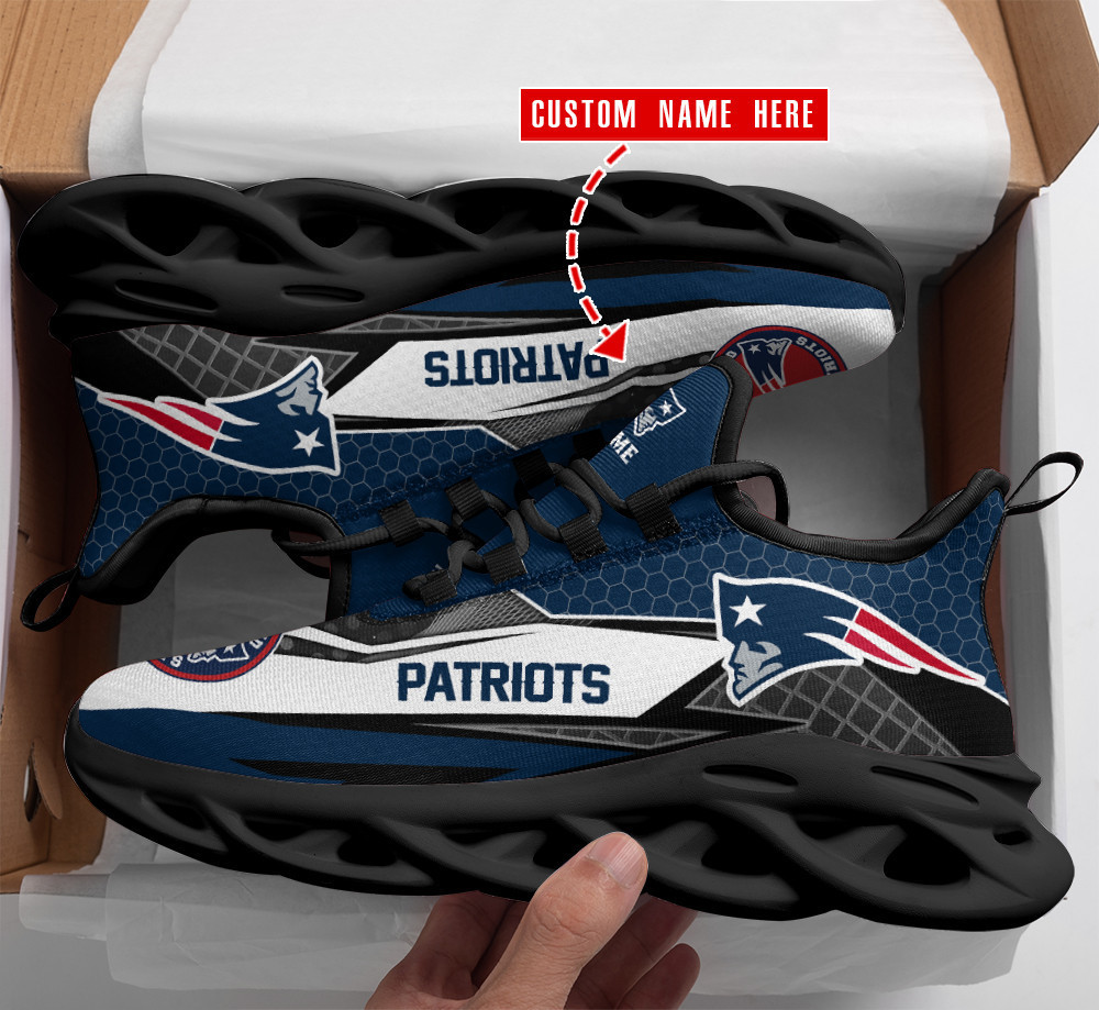 New England Patriots NFL Max Soul Shoes Sneakers For Men And Women