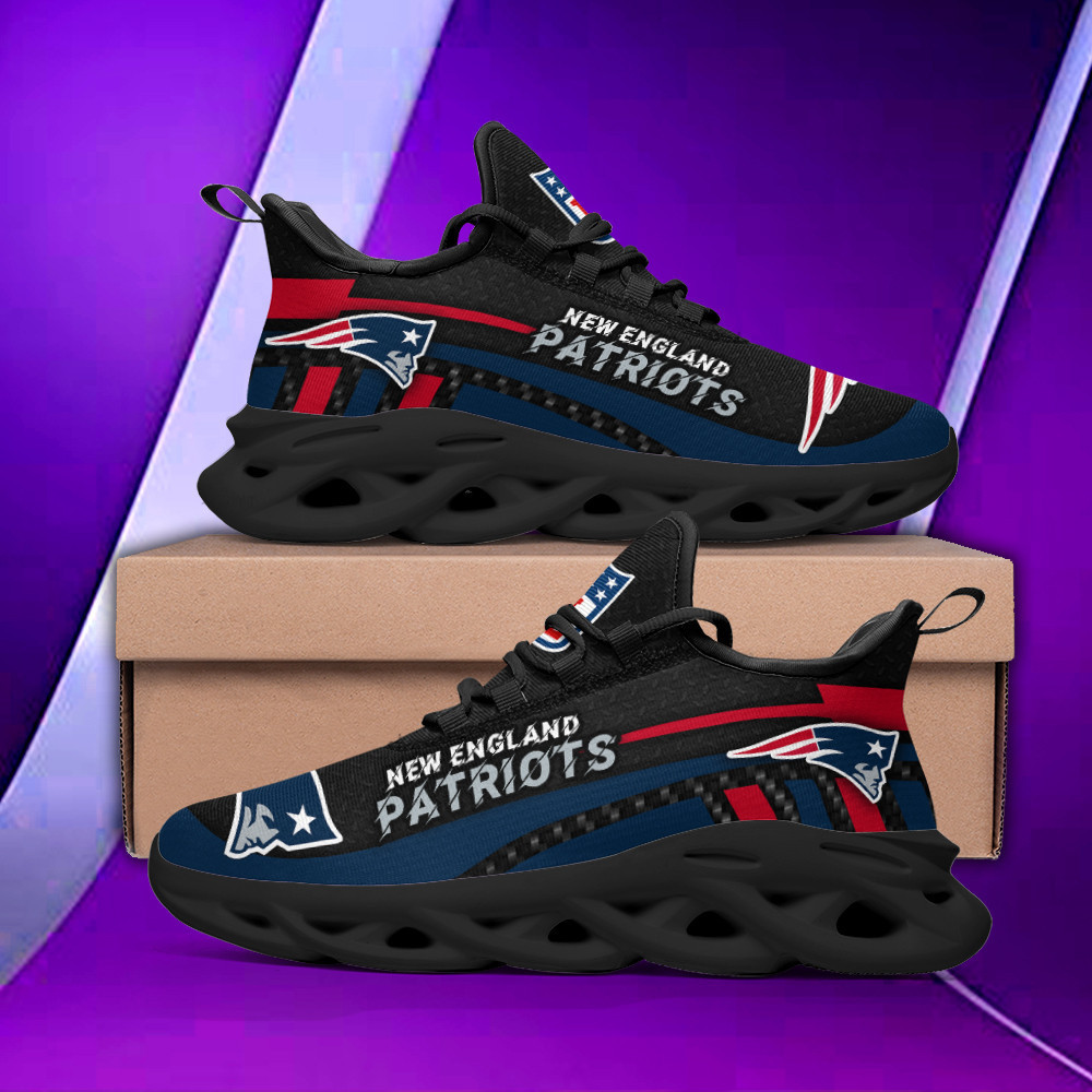 New England Patriots NFL Max Soul Shoes Sneakers For Men And Women